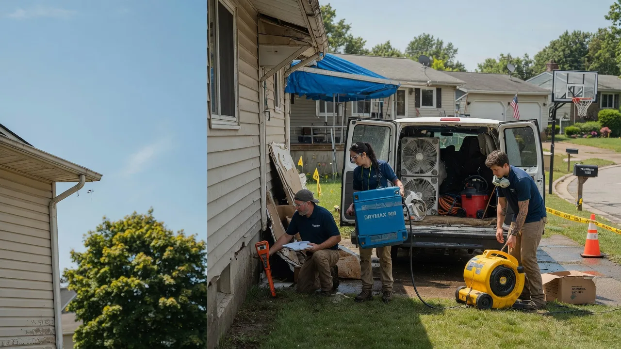 Ceiling Leak Cleanup in Merlin, OR near me