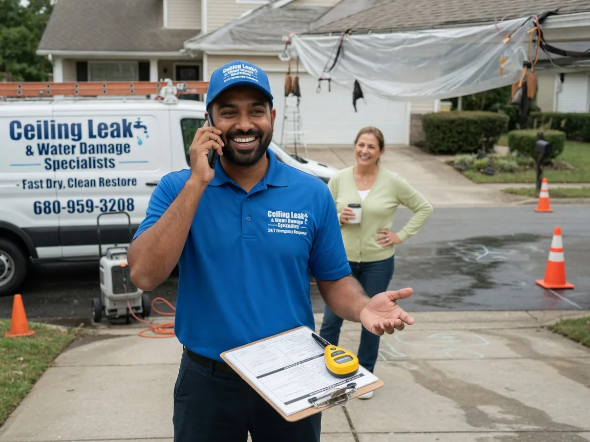 Ceiling Leak Cleanup Merlin, OR FAQs